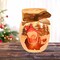 Stony Creek 4.0 Inch Gnomes Buffalo Plaid Pre-Lit Sm Christmas Lighted Glass Accent , Electric Winter Christmas Snow